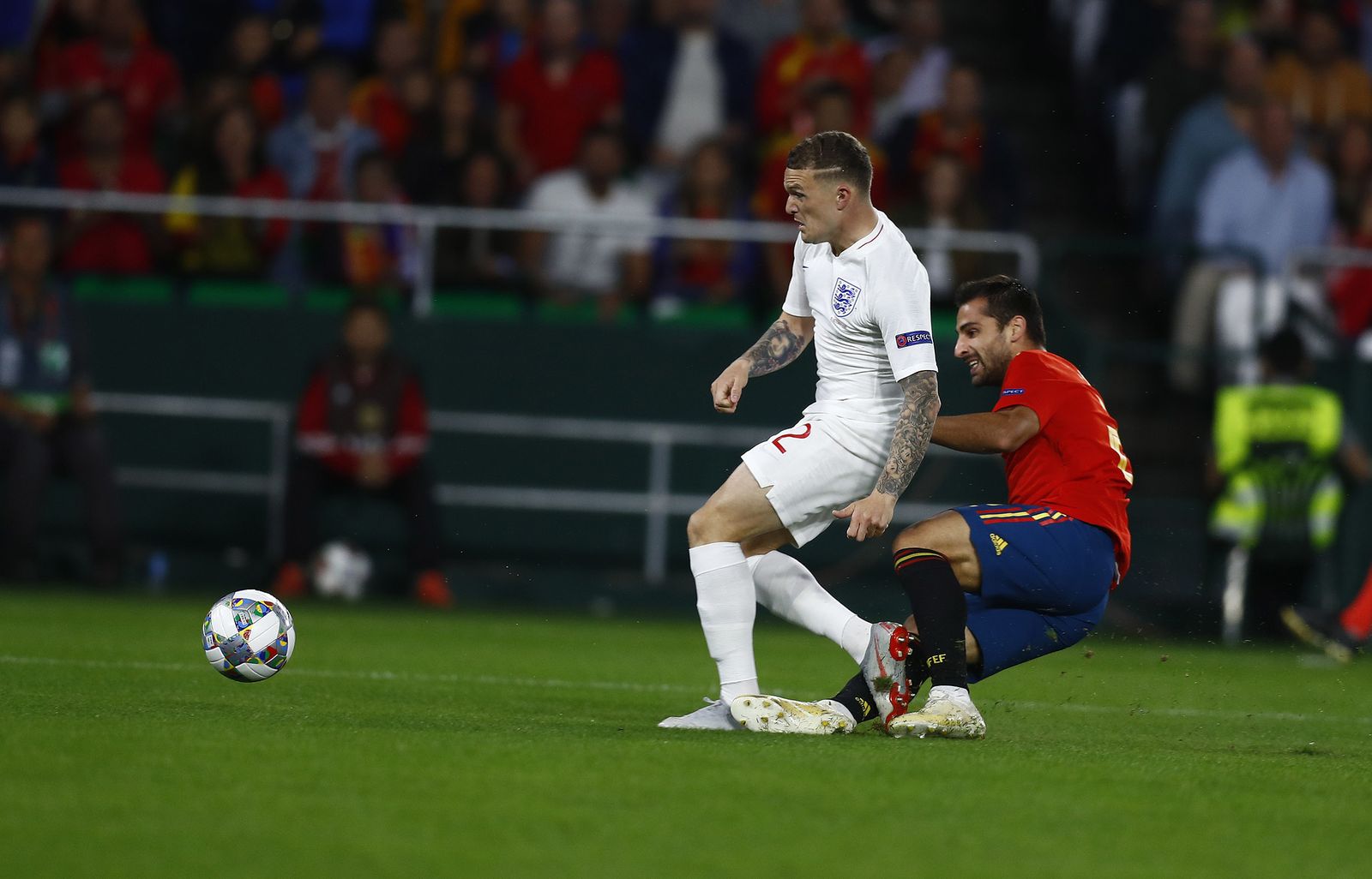 Las imágenes del España-Inglaterra