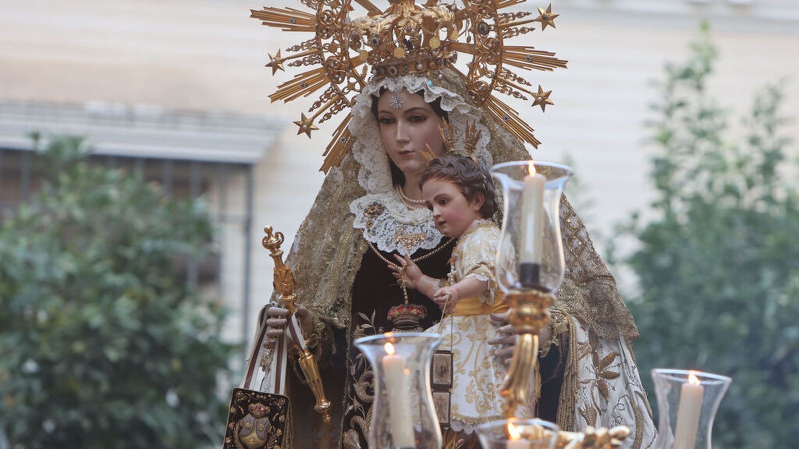 La Virgen del Carmen del Buen Suceso, cuya procesión tiene lugar en noviembre