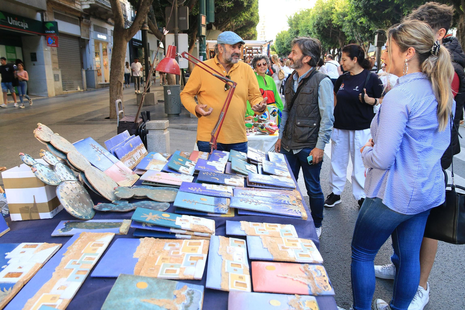 Imágenes de la Noche en Blanco, en Almería