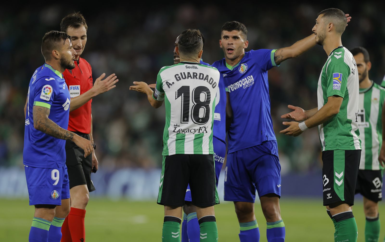 Las imágenes del Betis-Getafe