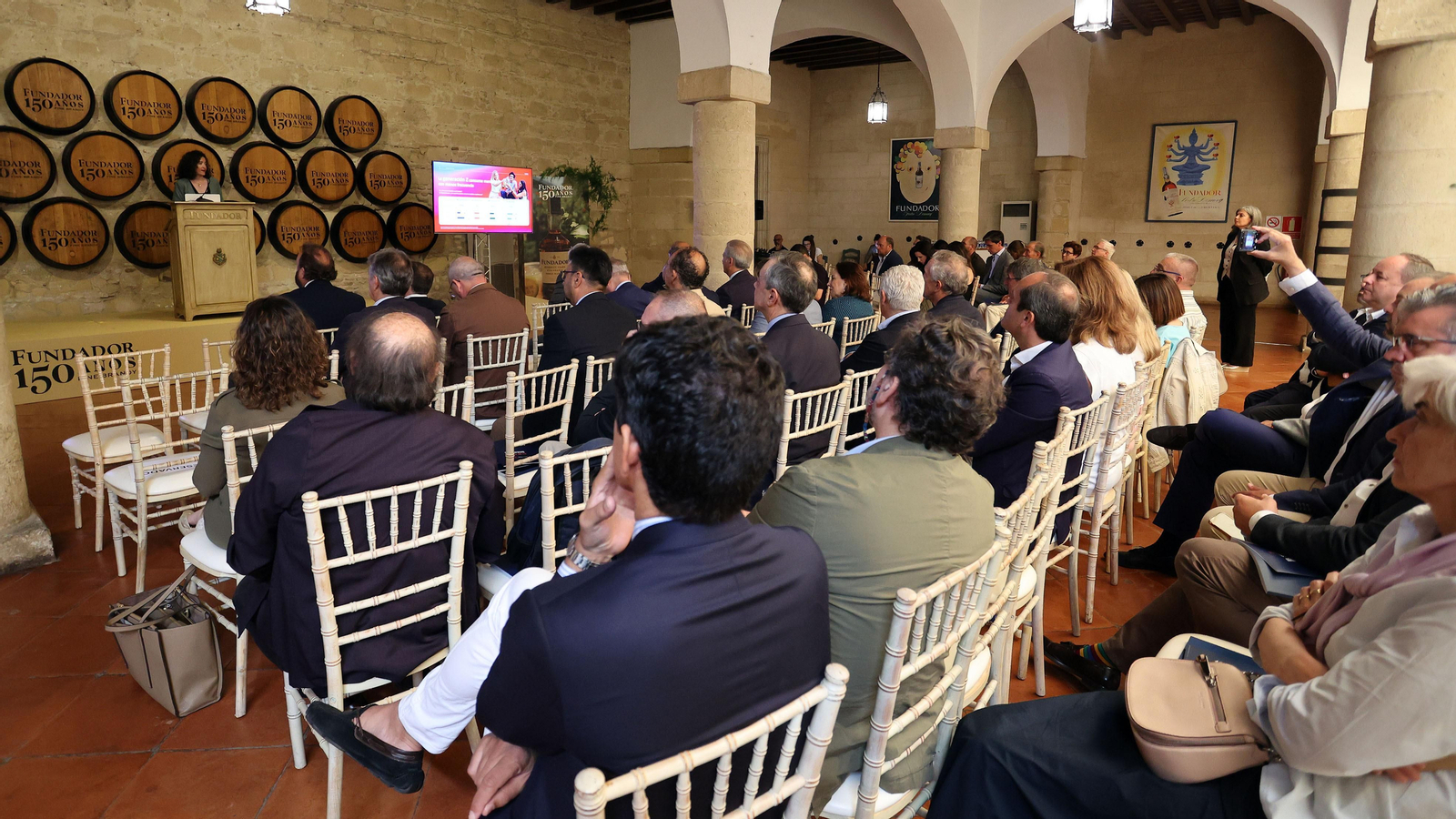 Imágenes del congreso de Espirituosos de España en Bodegas Fundador