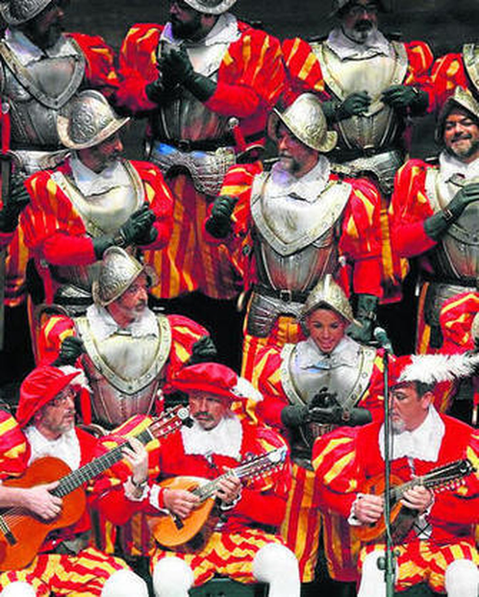 Comparsa que ganó la pasada edición del concurso  de agrupaciones de Isla Cristina.