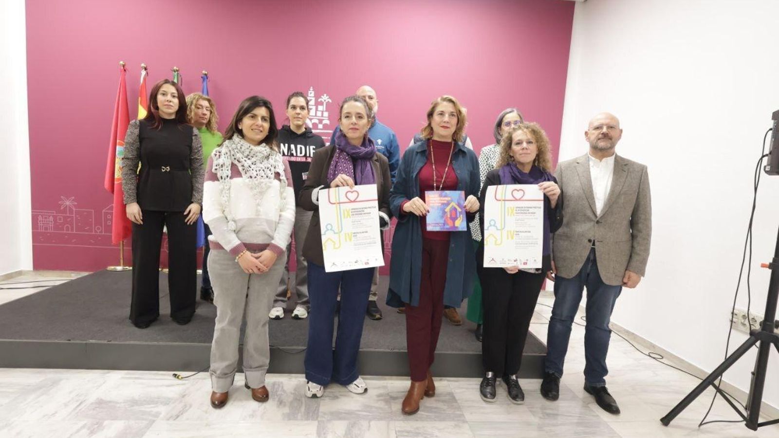Presentación del estudio en el Ayuntamiento de Córdoba.