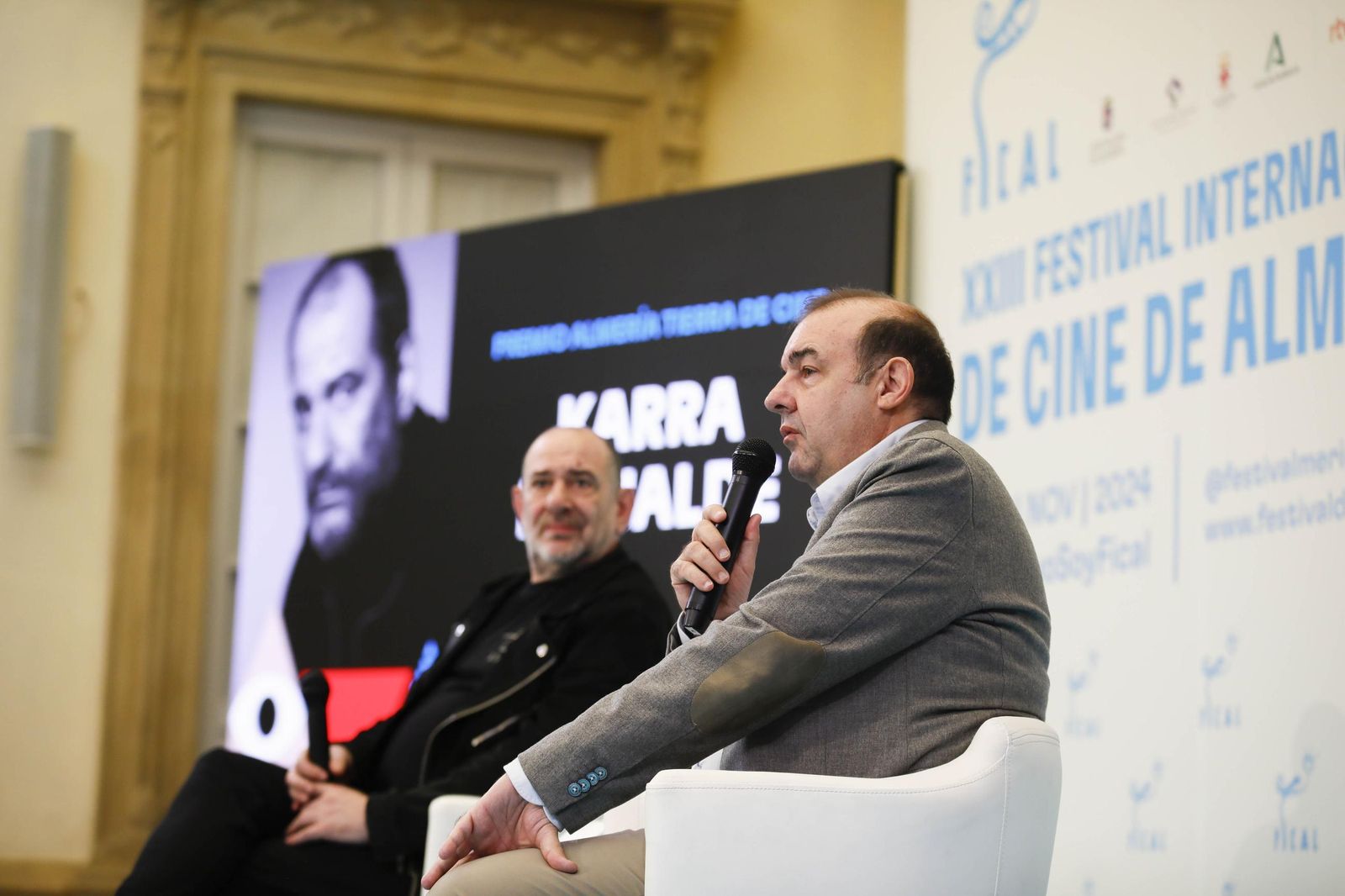 Karra Elejalde premio 'Almería, tierra de cine', en imágenes