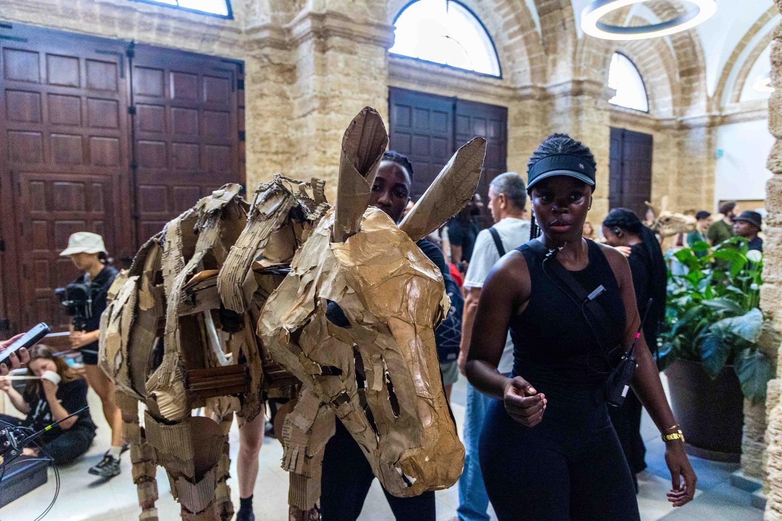 Las imágenes de 'La estampida' en San Fernando