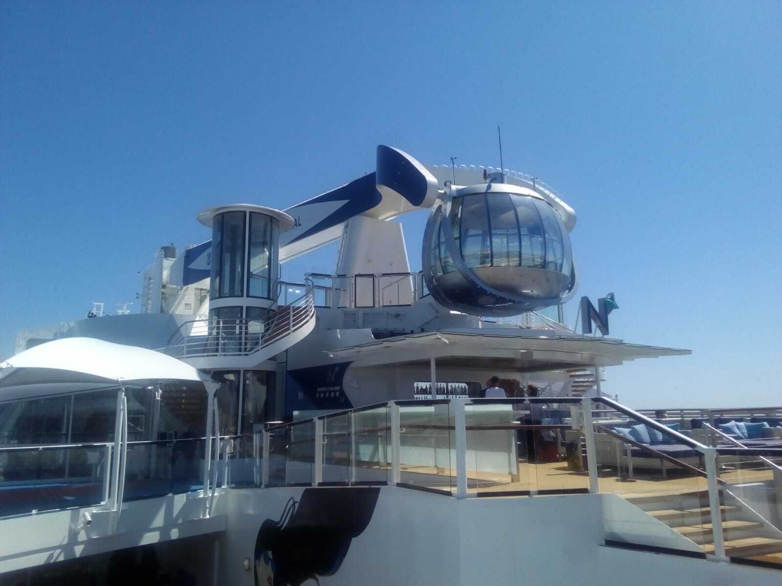 Fotos del nuevo barco de crucero de Royal Caribbean en Málaga