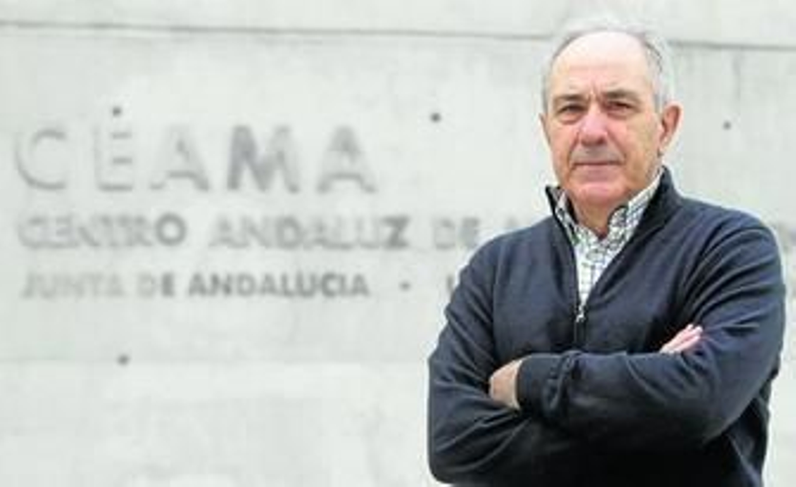 Miguel A. Losada, catedrático de la Universidad de Granada, en el Centro Andaluz de Medio Ambiente (CEAMA) que dirige en la capital granadina.