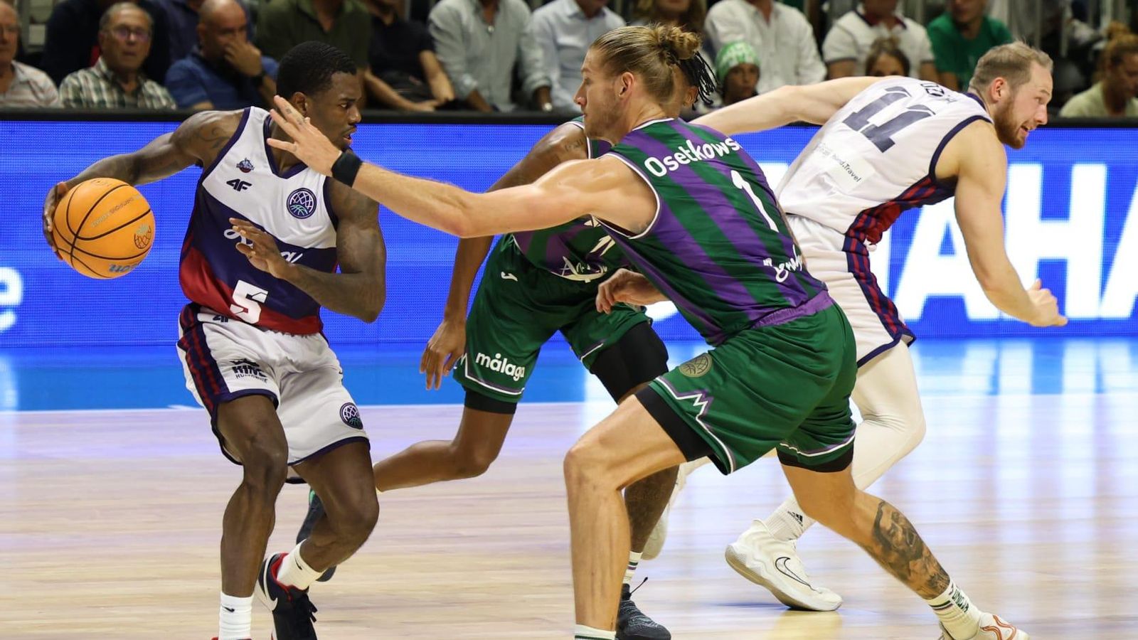 Las mejores fotos del Unicaja-King Szczecin de la BCL