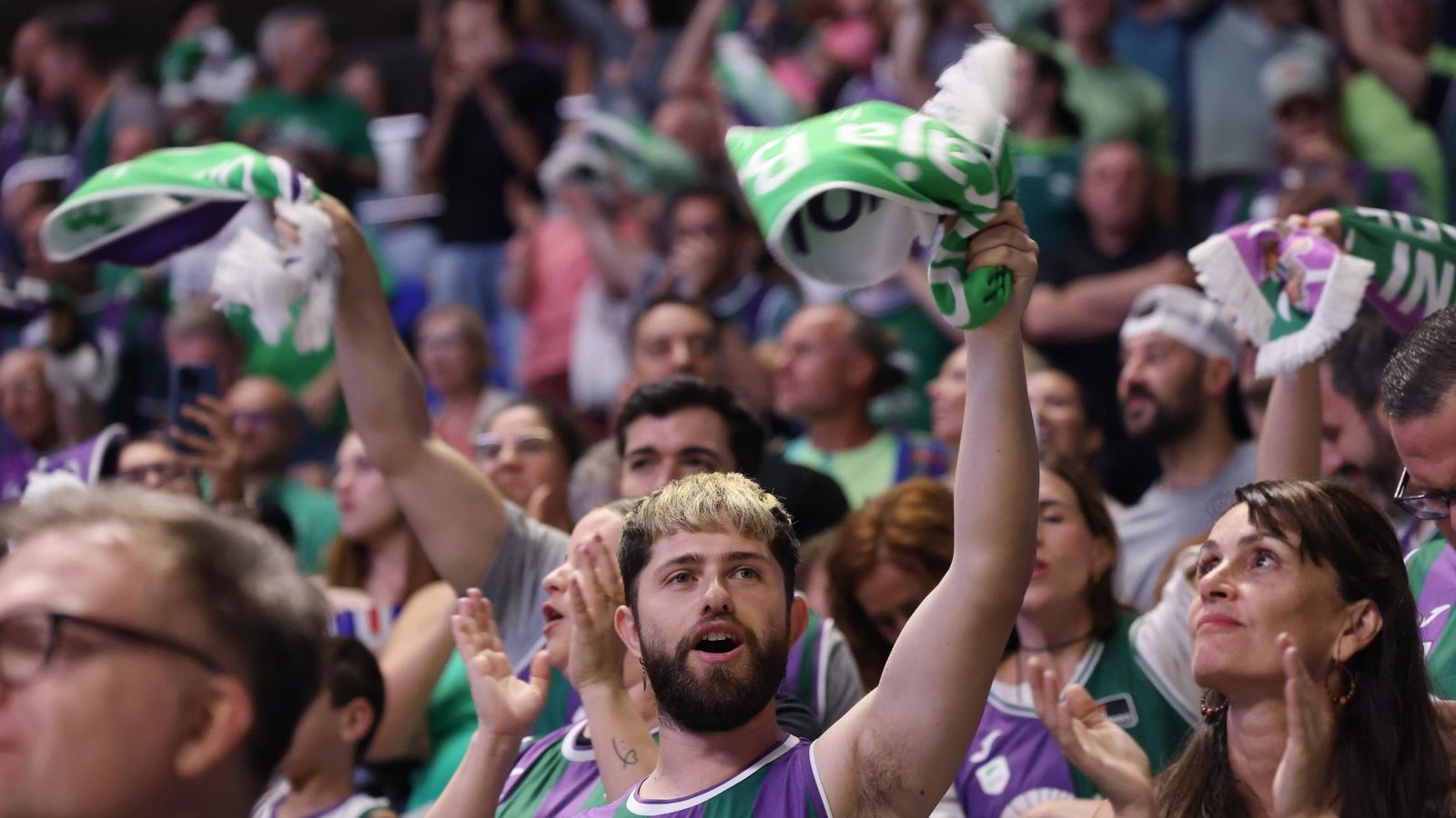 Las fotos del Unicaja-Barcelona, primer partido del play off de la Liga Endesa