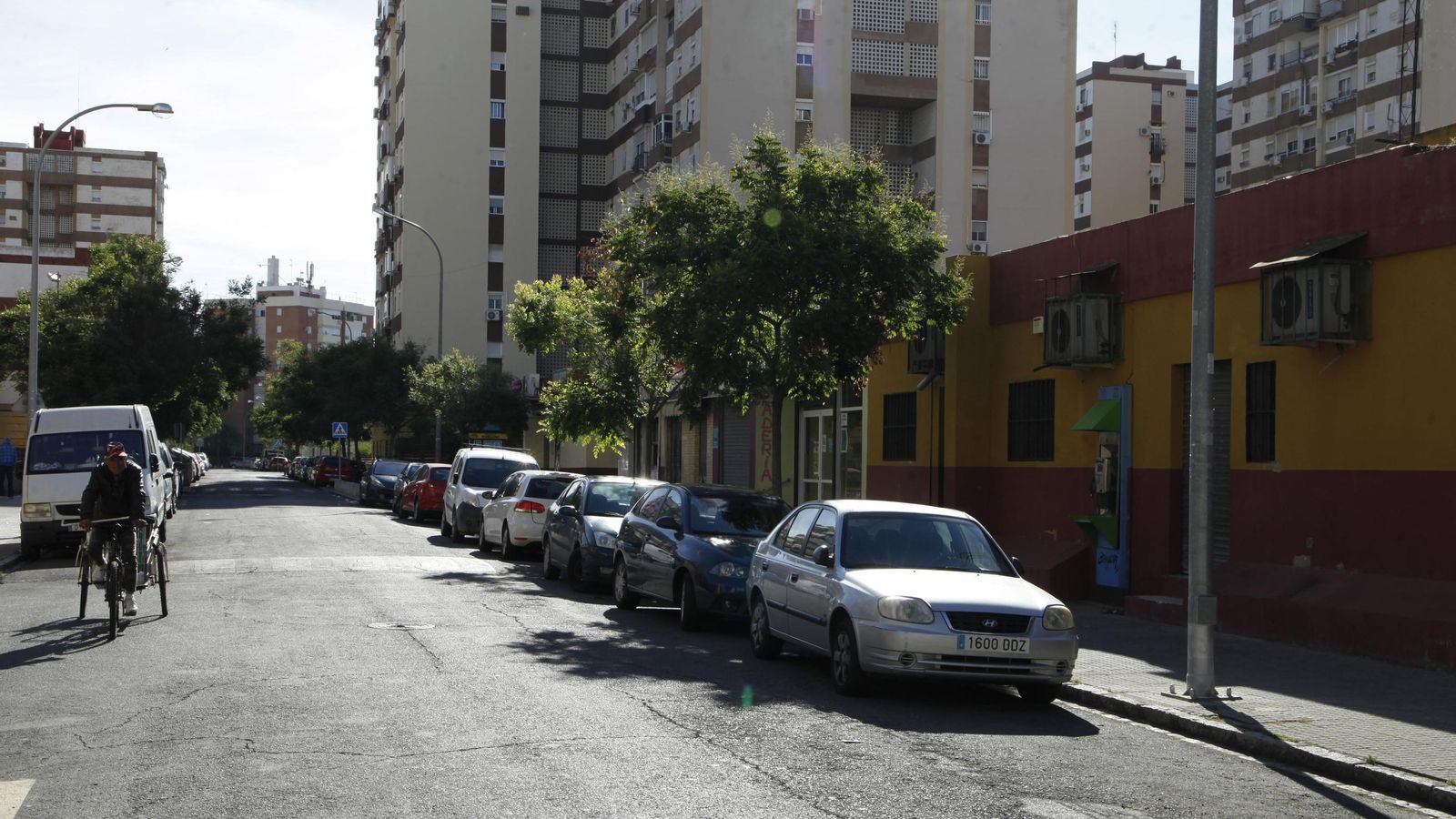 Una calle del Polígono Norte.
