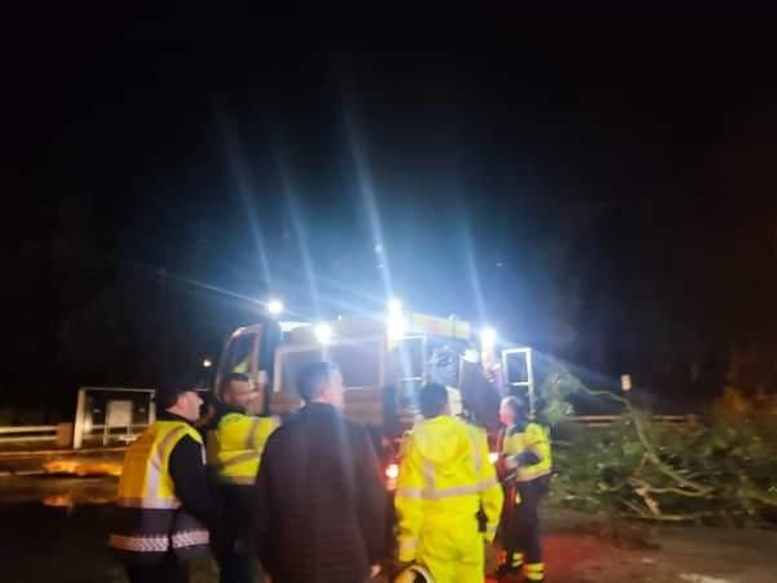 Imágenes de los destrozos causados en Rota por el tornado