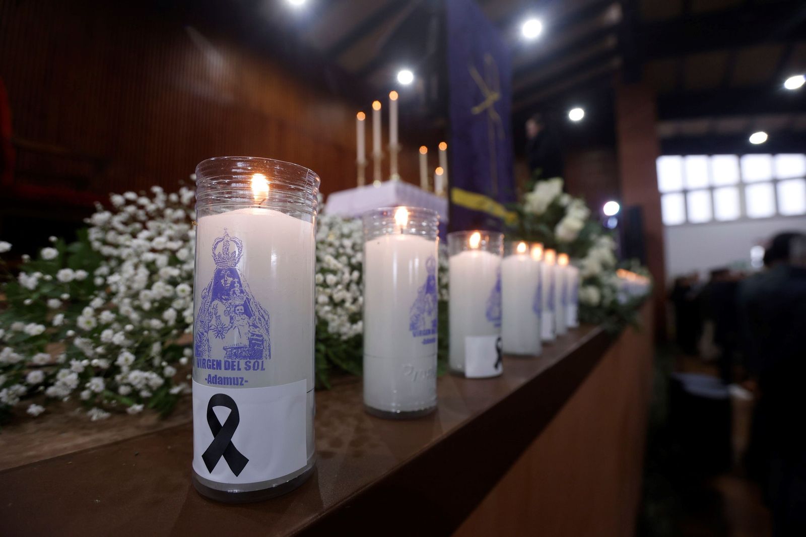 Las imágenes de la misa funeral en Adamuz por las víctimas del accidente de tren