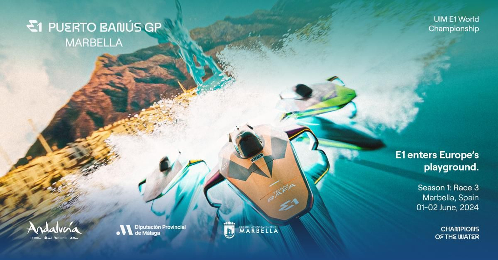 Lucas Ordóñez, piloto español en el nuevo equipo de Will Smith, correrá el E1 Puerto Banús GP