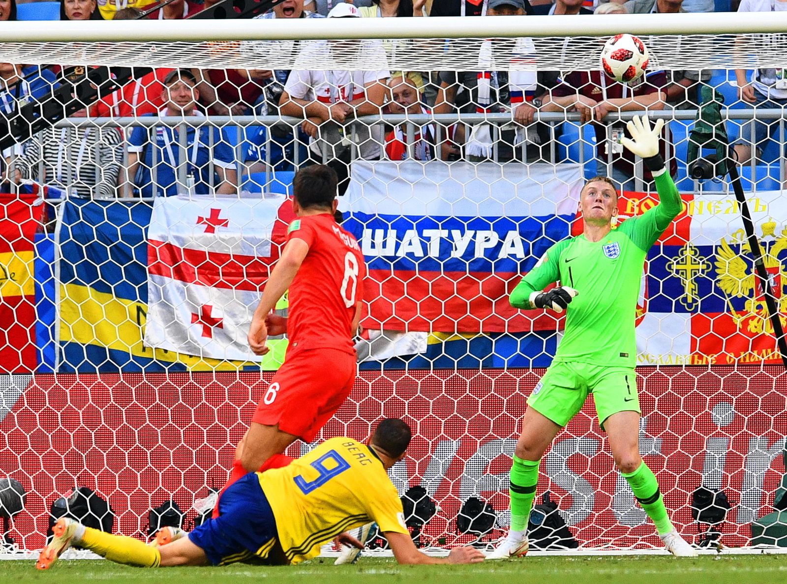 Las imágenes del Suecia-Inglaterra