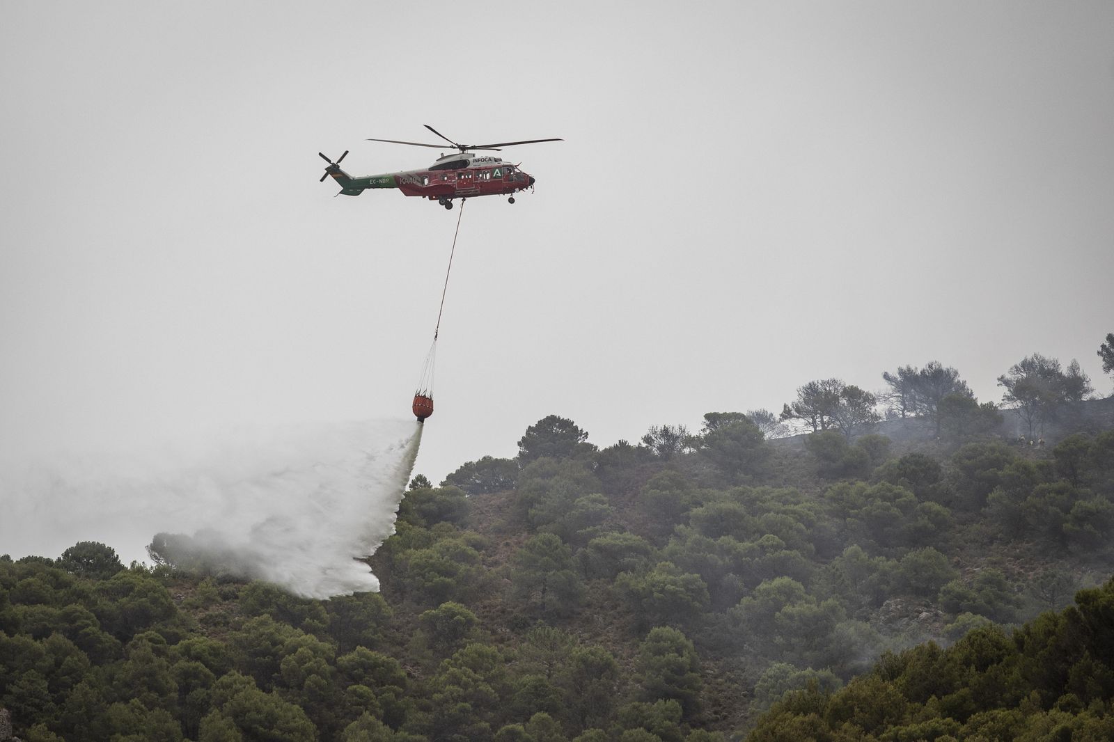 La Junta construirá un nuevo helipuerto y otras mejoras en el Centro de Puerto Lobo de Granada para mejorar la respuesta ante los incendios forestales