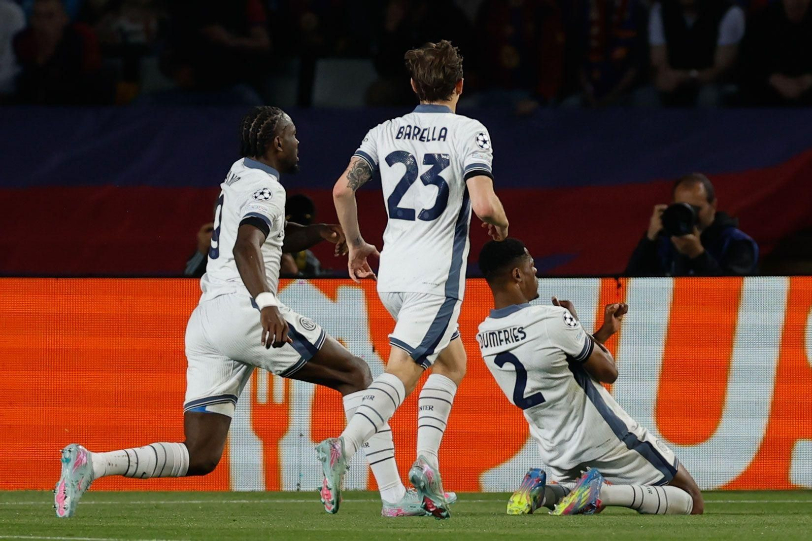 Las mejores fotos del Barcelona - Inter