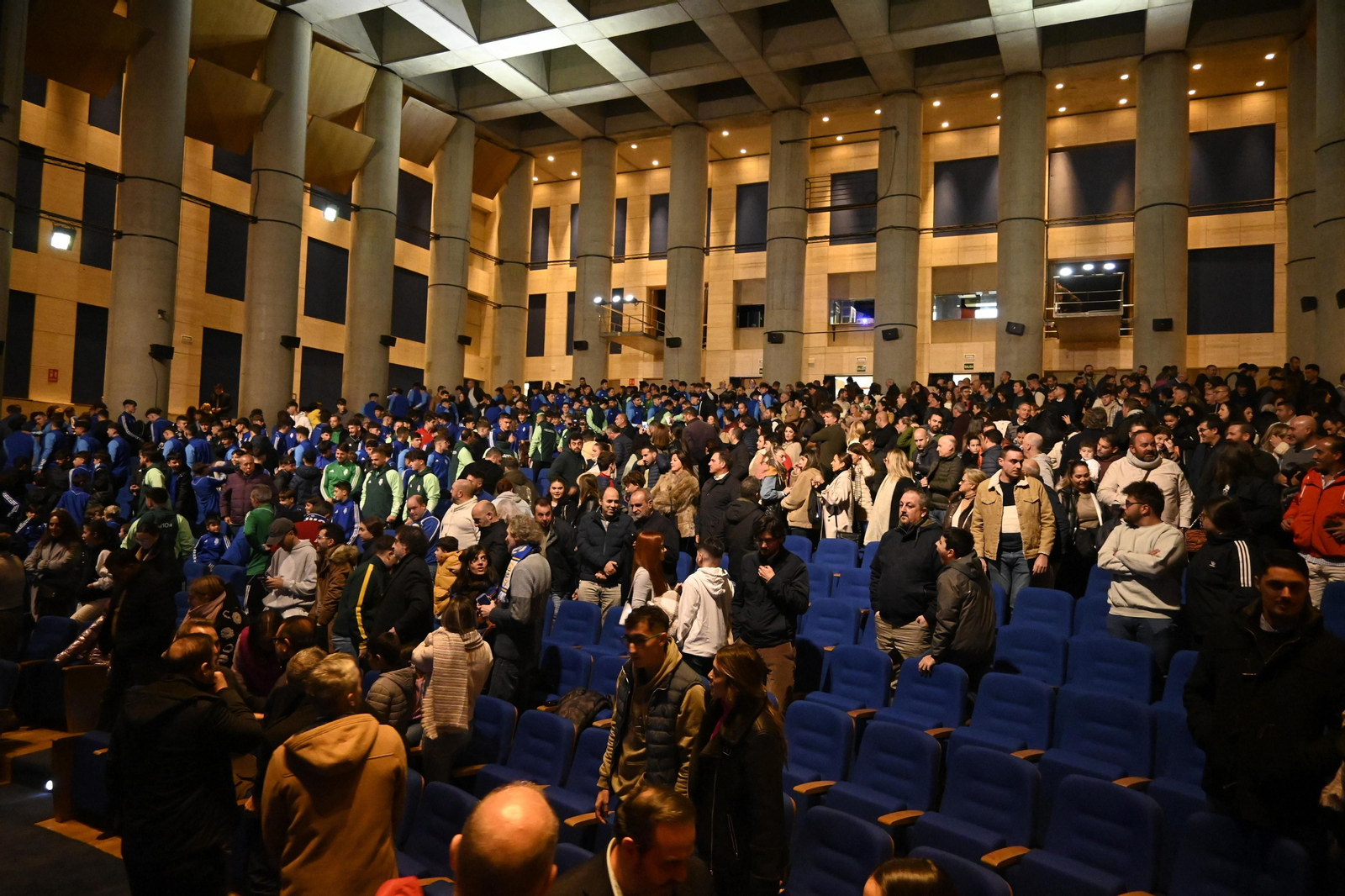 Gala final del Recreativo de Huelva en la Casa Colón, en la Casa Colón