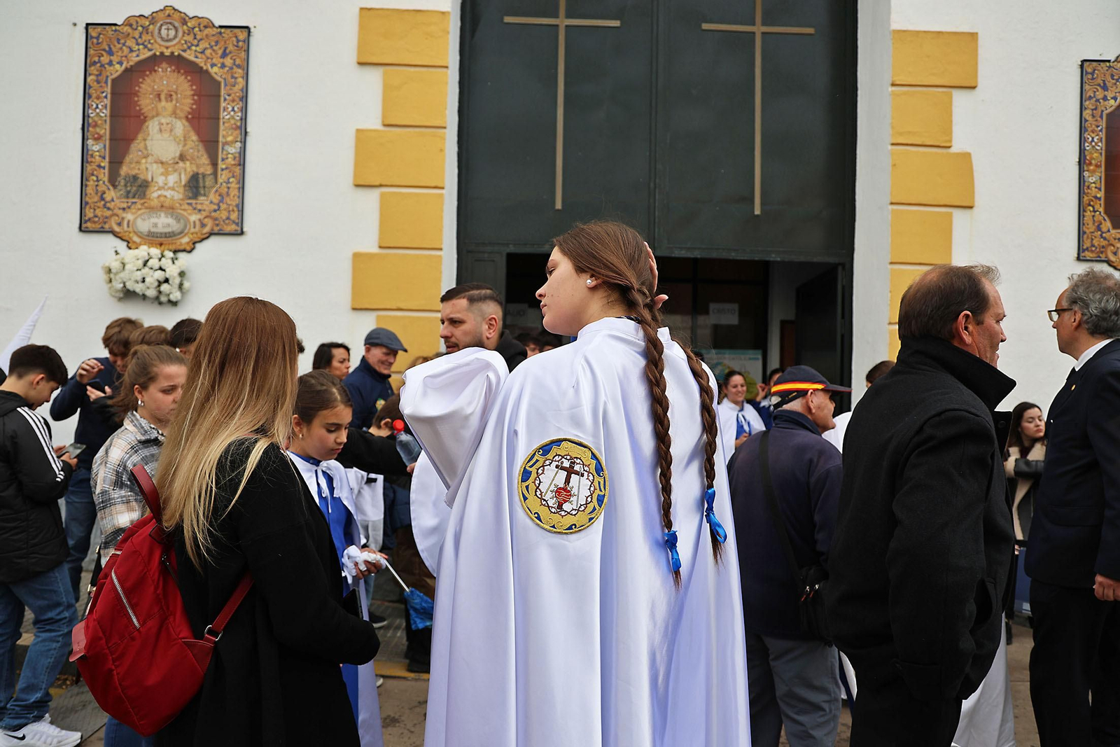 Las mejores imágenes del Martes Santo en Huelva: La Hermandad de La Lanzada