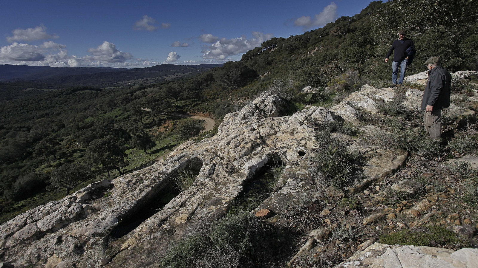 Sendero de la finca Murta en Los Barrios