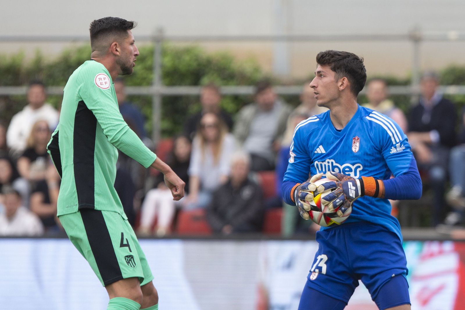 Las mejores imágenes del Recreativo Granada - Atlético de Madrid B