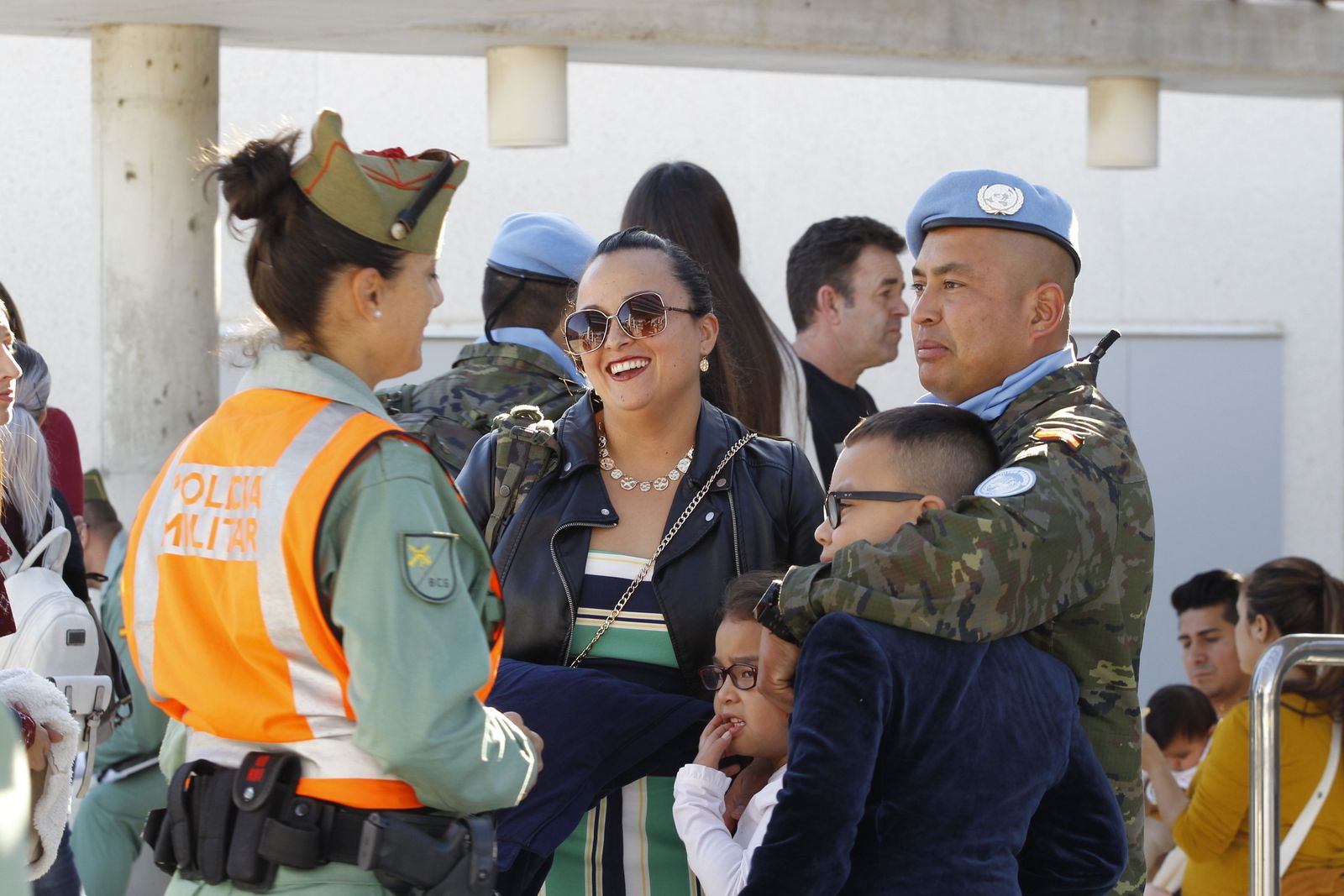 Fotogalería despedida contingente militar al Líbano