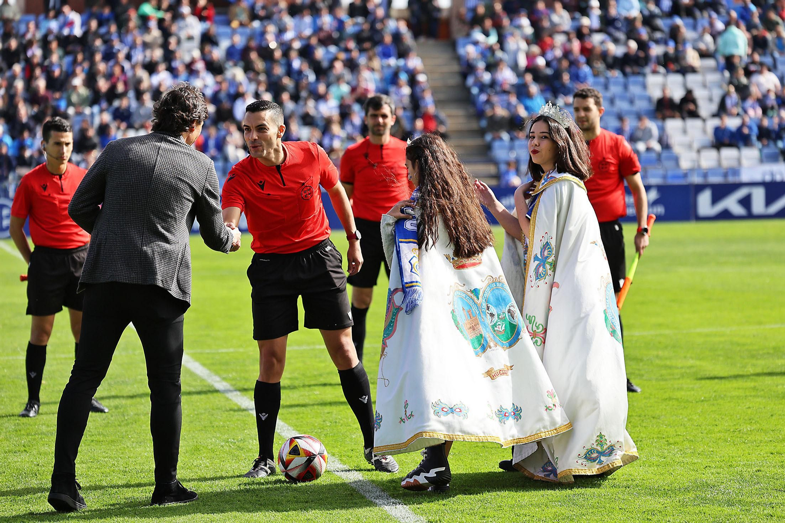 Ambiente en las gradas del Recreativo de Huelva vs AD Ceuta FC