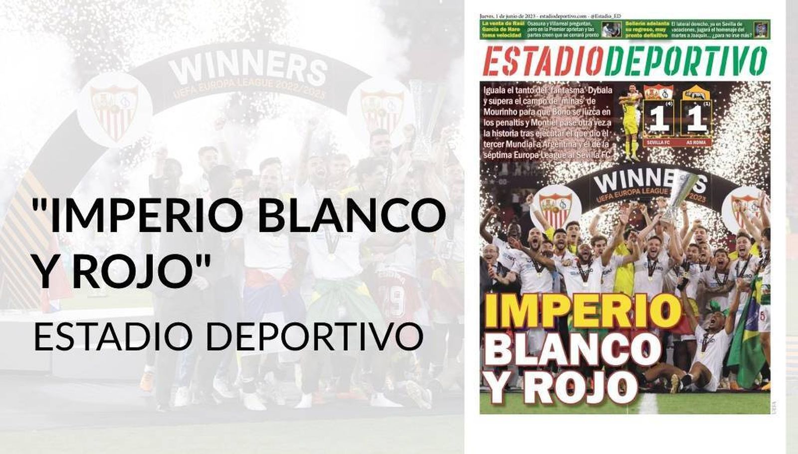 Estadio Deportivo: "Imperio Blanco y Rojo"