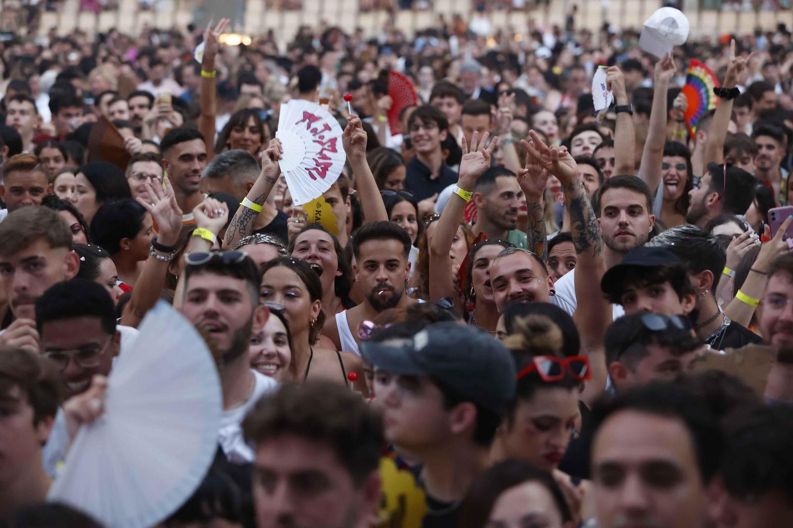 Las Imágenes del concierto de Rosalía