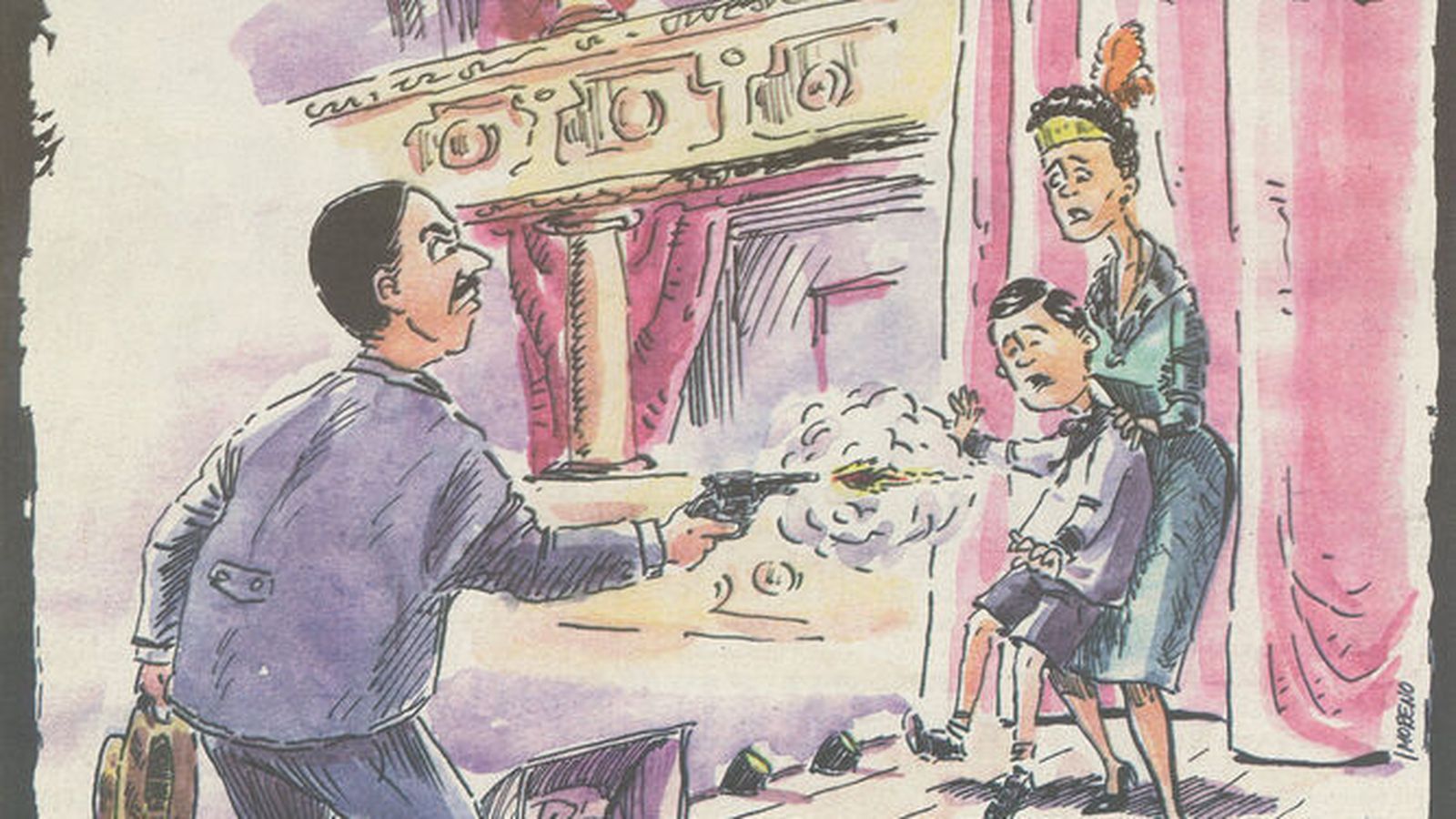 AÑO 1992 | El doble crimen del Teatro Cervantes