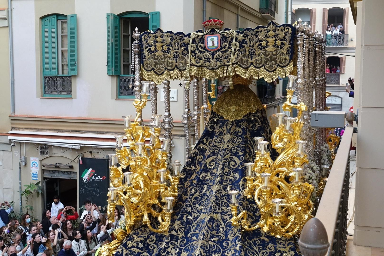 Las fotos de la Paloma, en el Miércoles Santo de Málaga