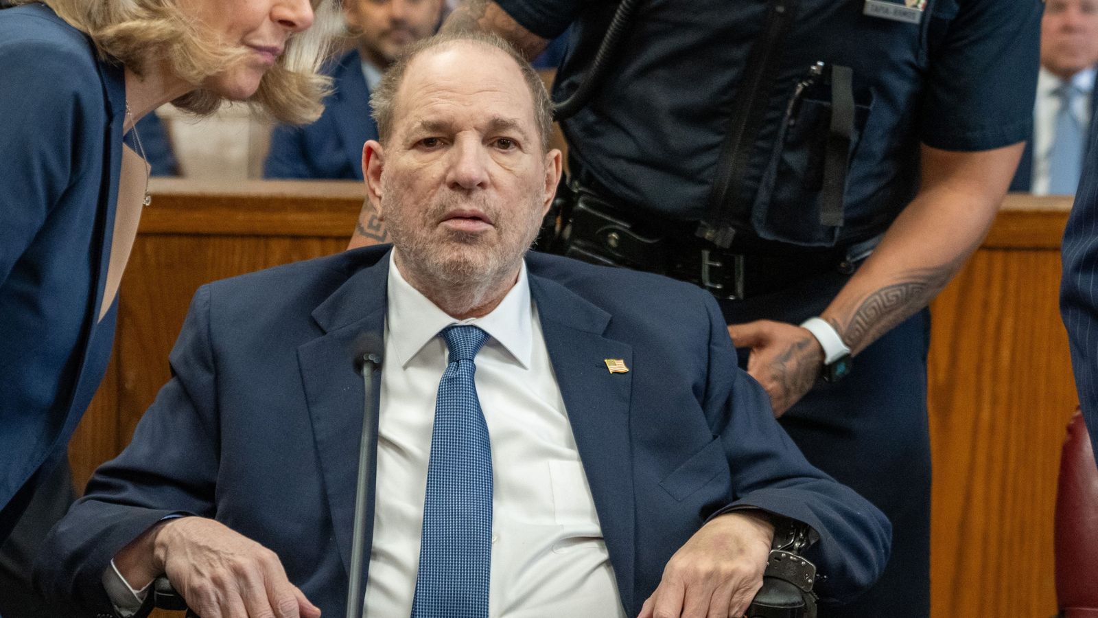 Harvey Weinstein, ante el tribunal para la repetición de su juicio