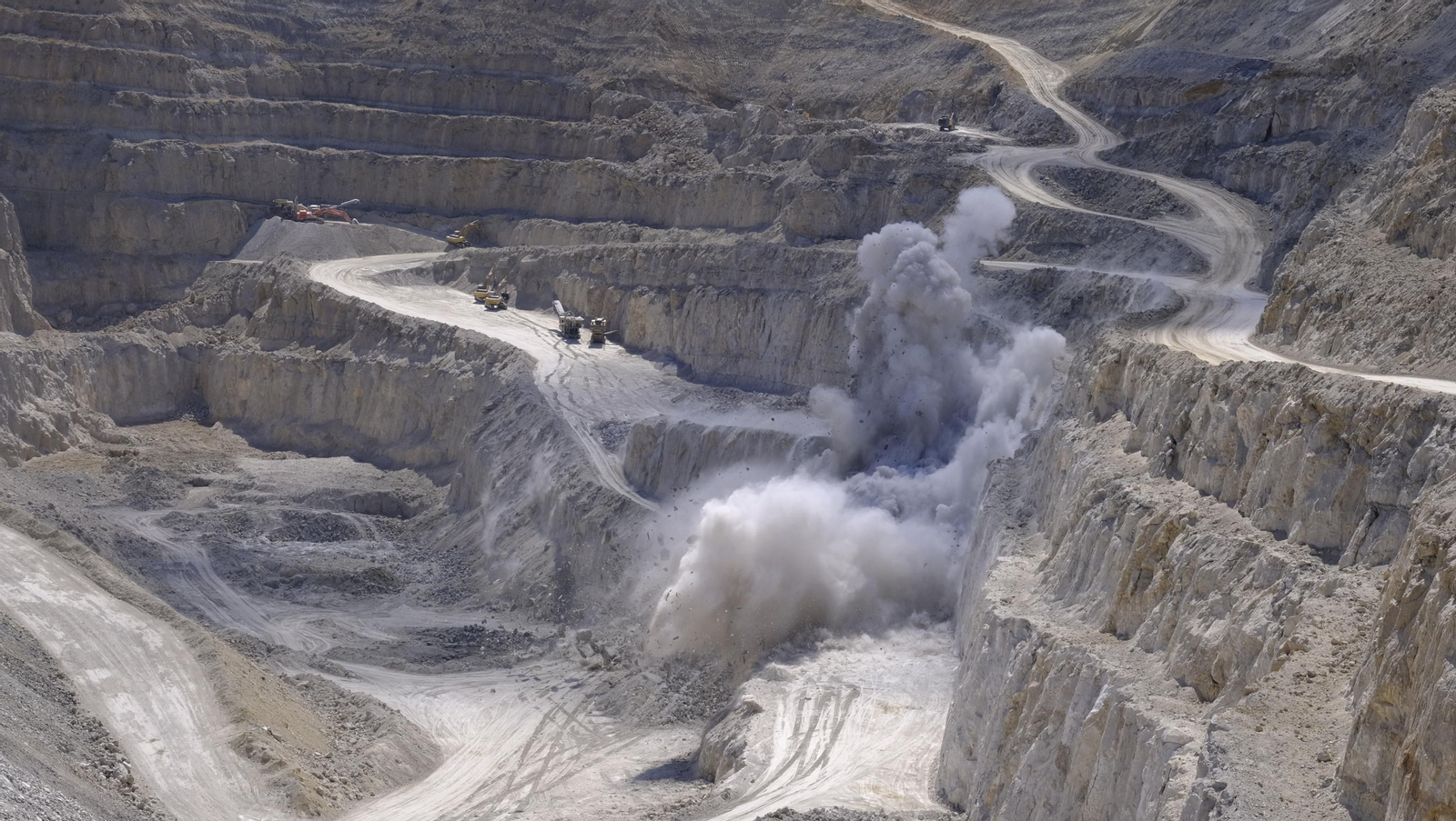 Visita a las canteras de yeso en Sorbas