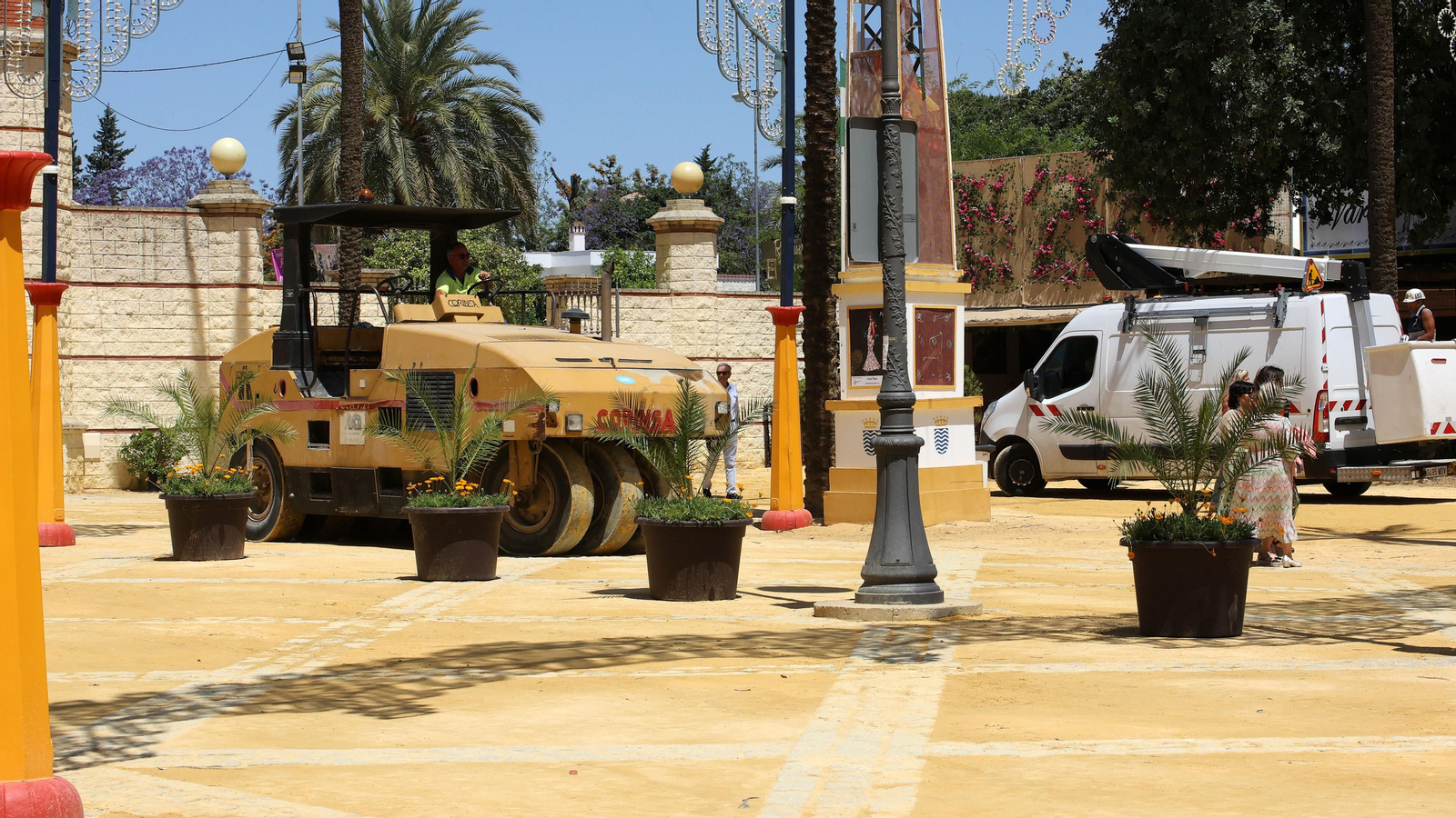 Sábado de Feria y alumbrado en Jerez