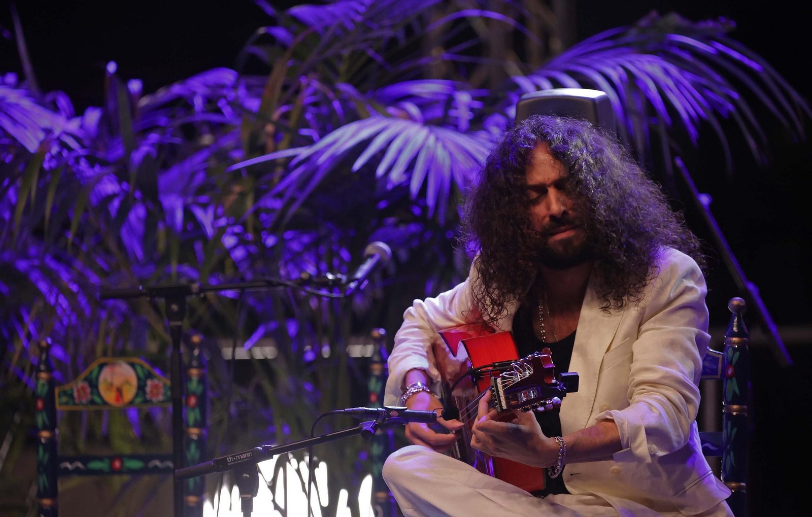 Fotos de la tercera sesión del XI Encuentro Internacional de Guitarra Paco de Lucía en Algeciras: Joni Jiménez y Antonio Canales
