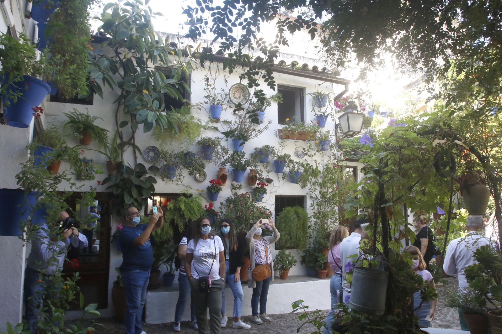 Los Patios en otoño, en fotografías