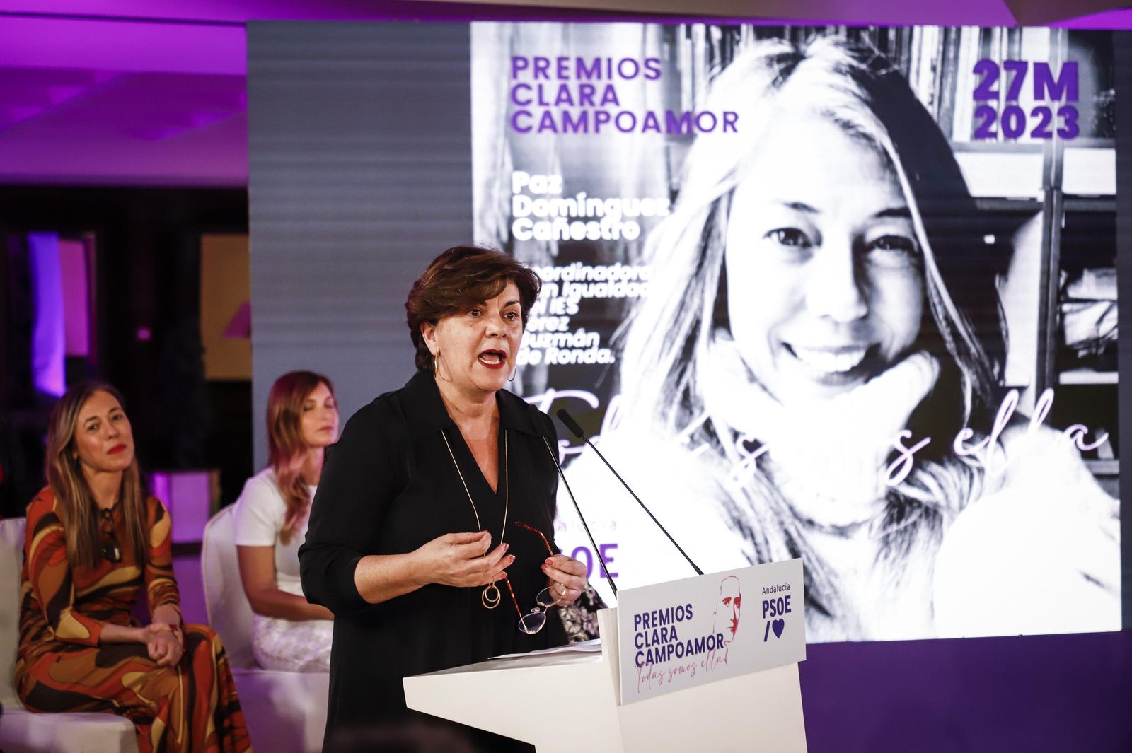 El PSOE Andalucía entrega los Premios Clara Campoamor en Granada