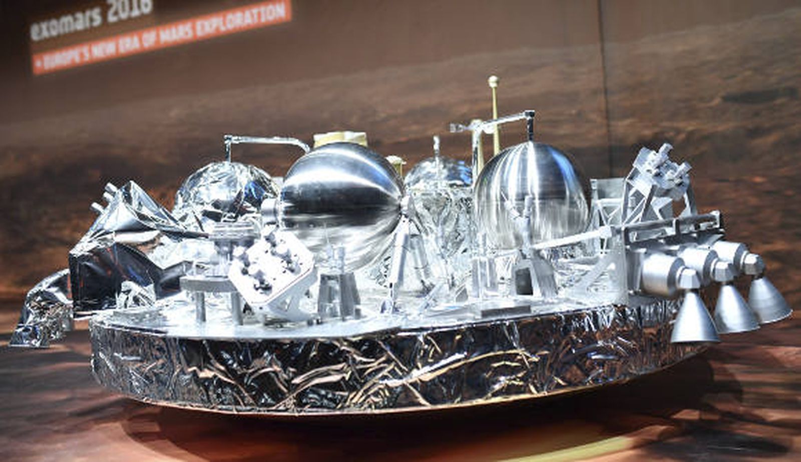 La ESA no sabe si el módulo 'Schiaparelli' de la misión ExoMars ha sobrevivido al aterrizaje en Marte