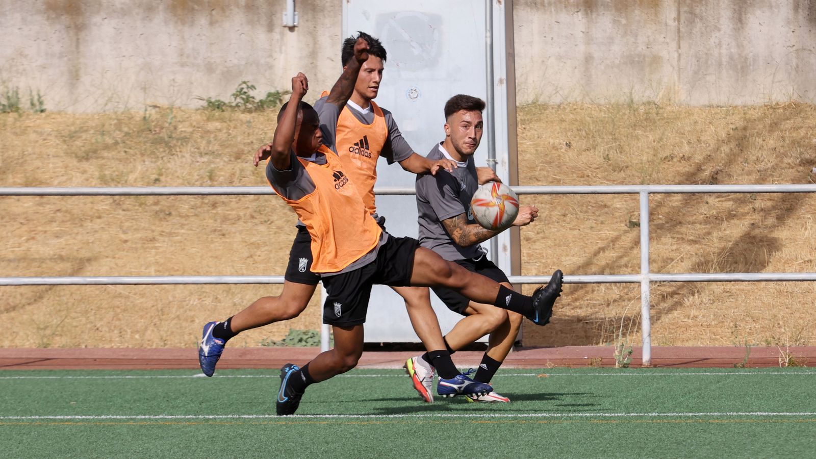 Entrenamiento del Xerez CD en la Granja