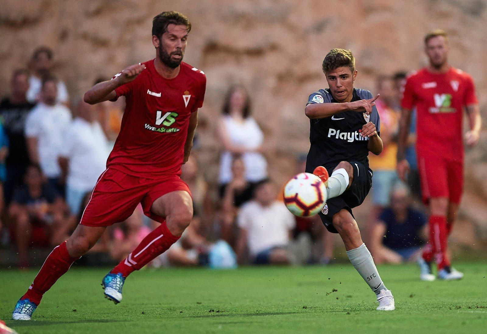 Las imágenes del Murcia-Sevilla de pretemporada