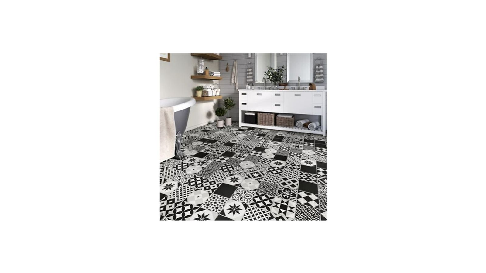 Loseta vinílica autoadhesiva