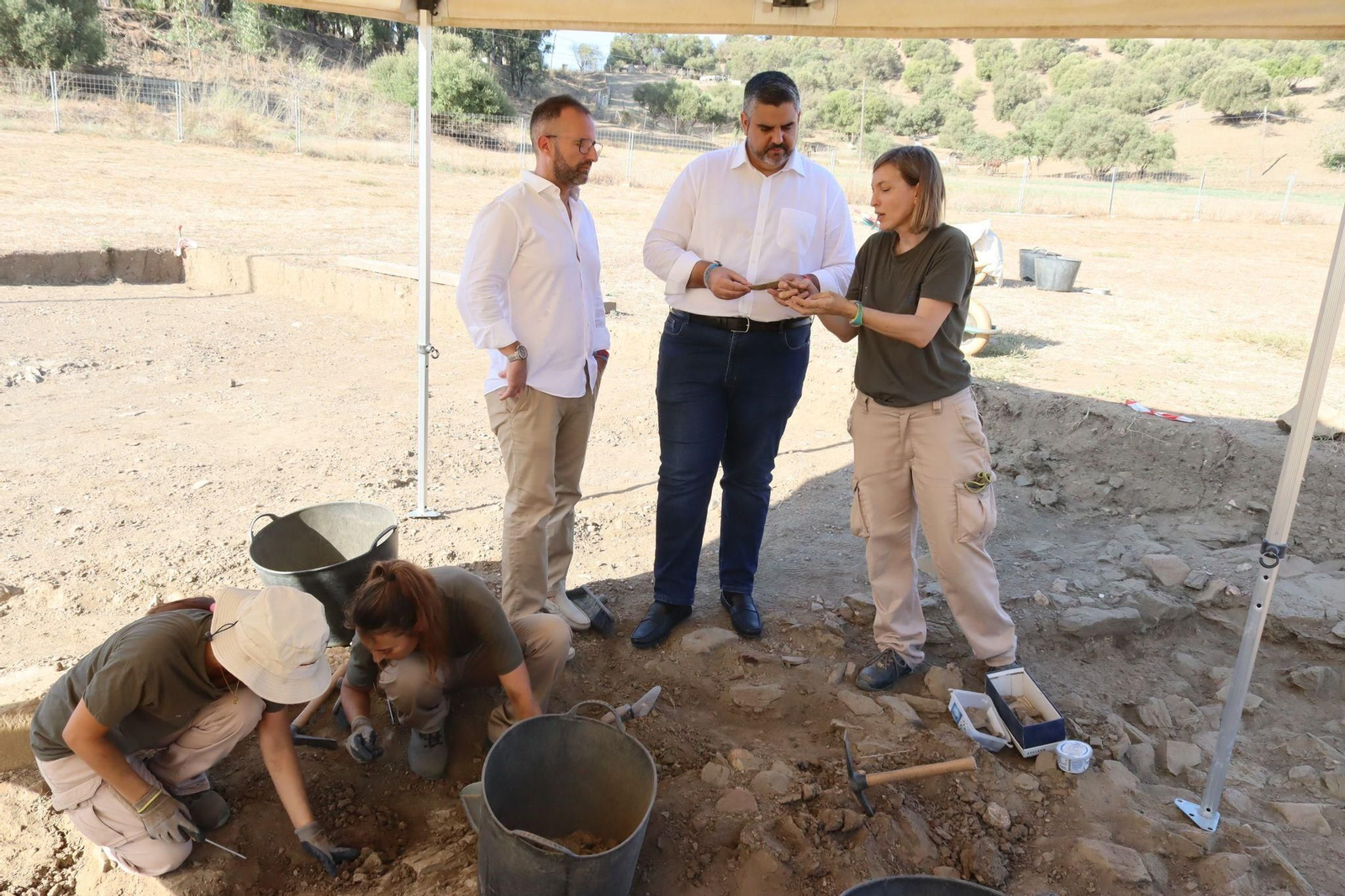 El inicio de la tercera fase de investigación en el yacimiento arqueológico.