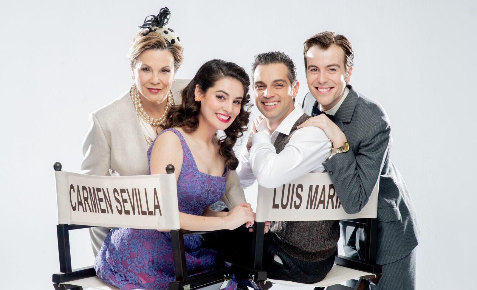 Marta Valverde, Carmen Raigón, Christian Escuredo y Didac Flores.