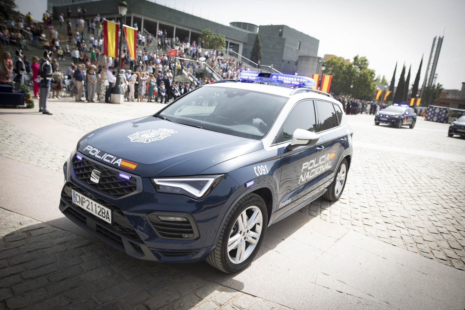 Vehículo de la Policía Nacional