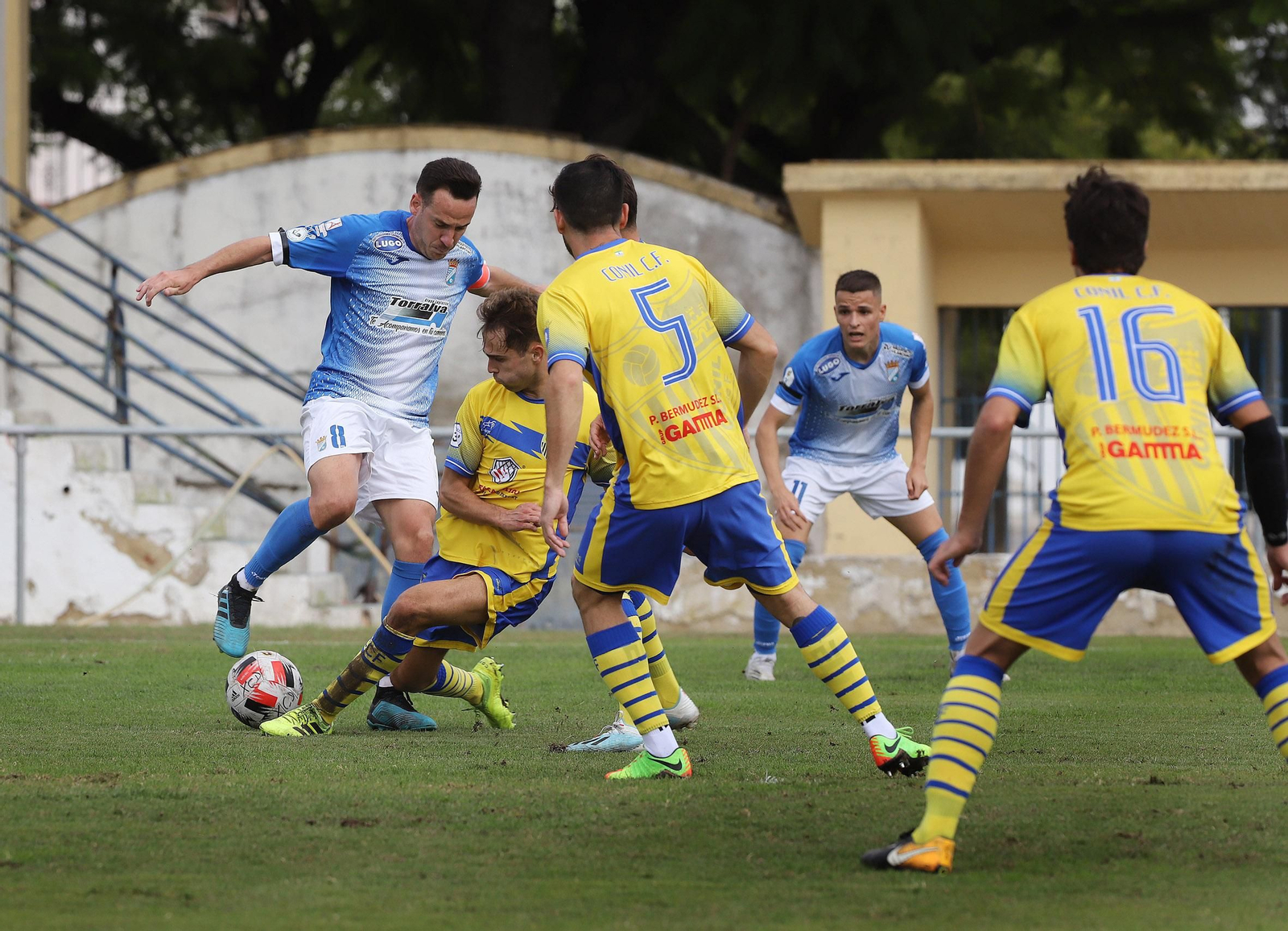 Imágenes del partido Xerez CD - Conil