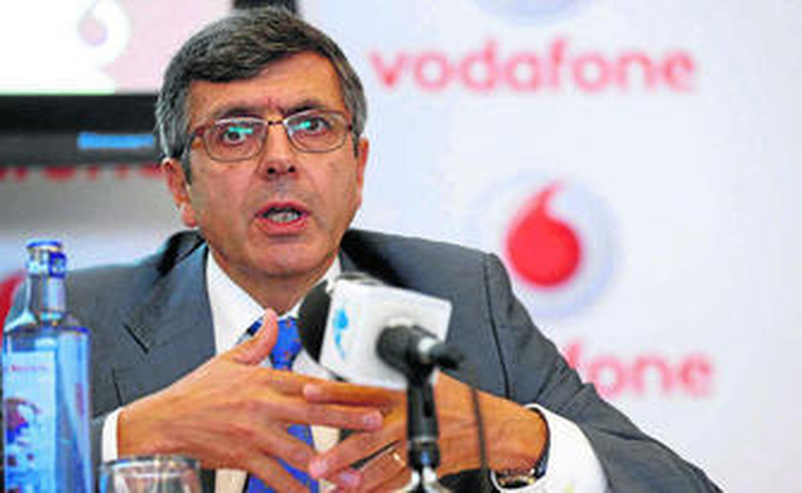 El presidente de Vodafone  España , Francisco Román.