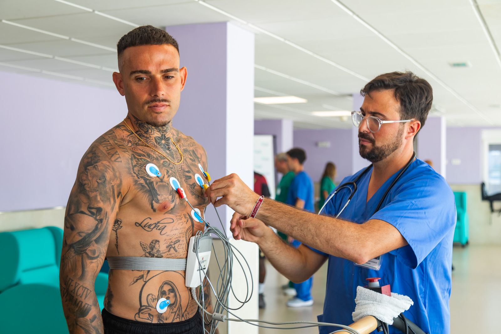 Un año más el Cádiz CF ha elegido Hospitales Pascual para hacer las pruebas médicas a sus jugadores antes de iniciar la nueva temporada