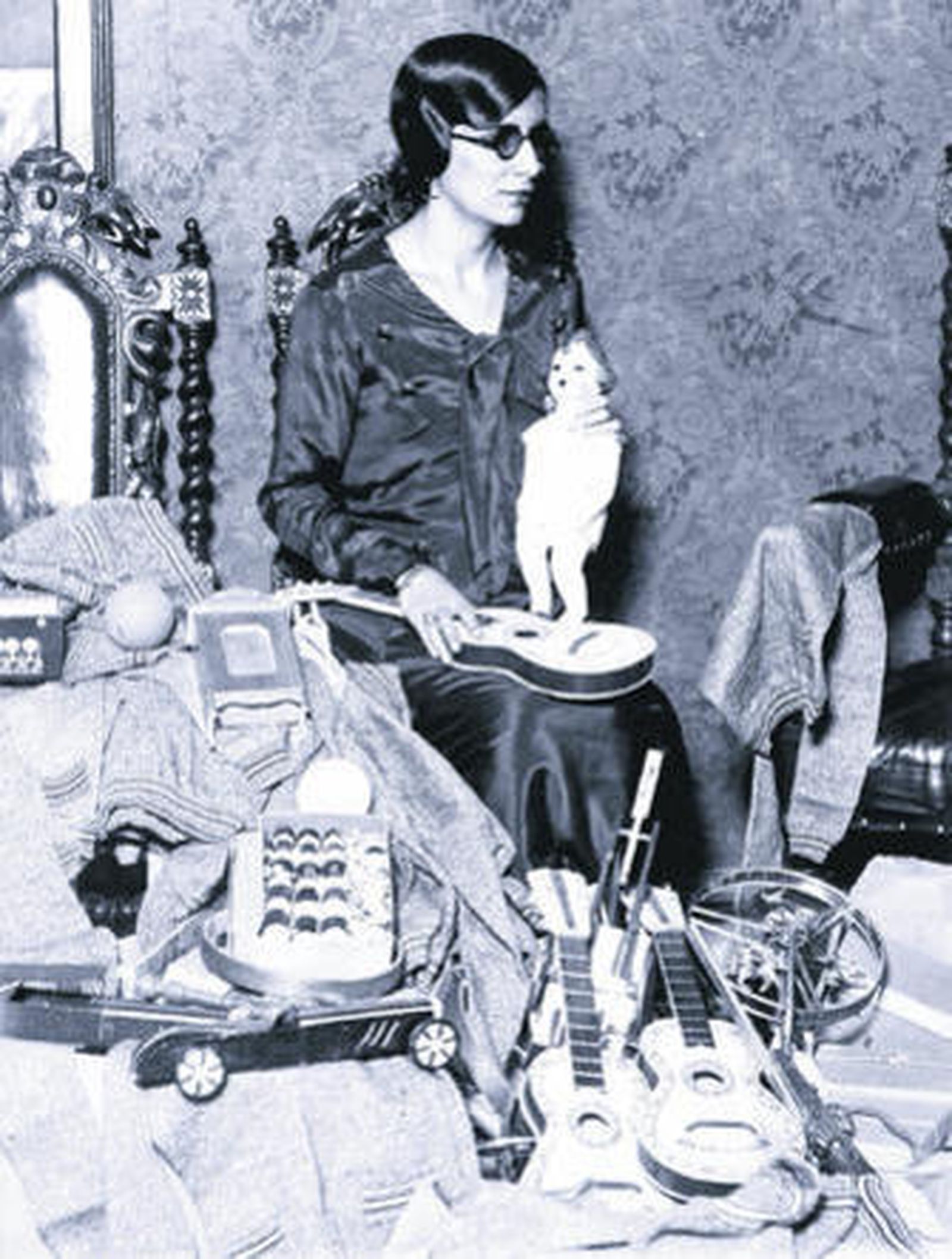 Una curiosa y poco difundida imagen de la cantaora en los años 30.