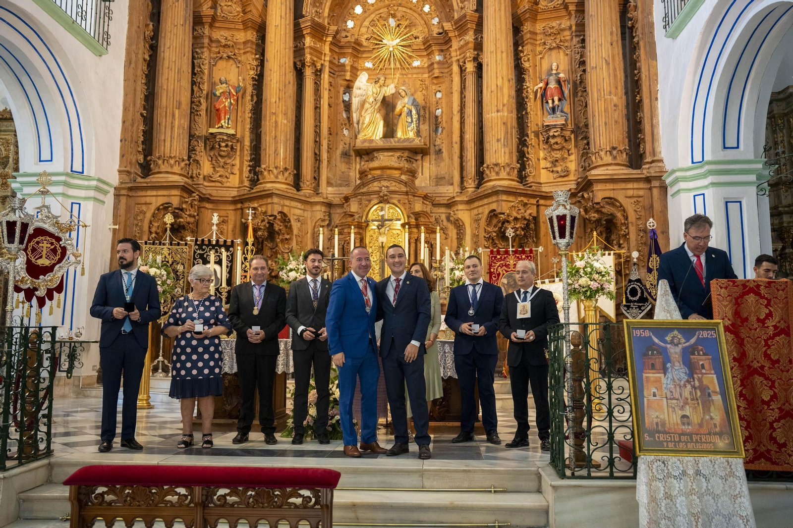 Eucaristía y procesión de Exaltación de la Cruz en la localidad de Vélez-Rubio