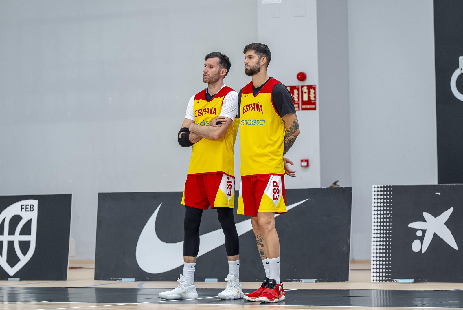 España vuelve a trabajar en Madrid con Alberto Díaz y Yankuba Sima España vuelve a trabajar en Madrid con Alberto Díaz y Yankuba Sima