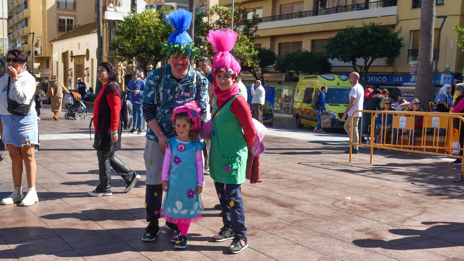 Fotos de la ada popular del Carnaval de Algeciras